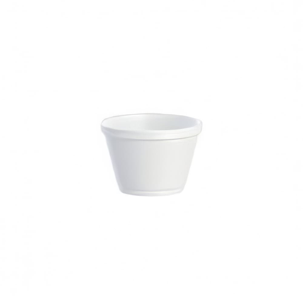 Dart 6SJ12 J Cup® 6 oz Insulated Foam Food Container - White