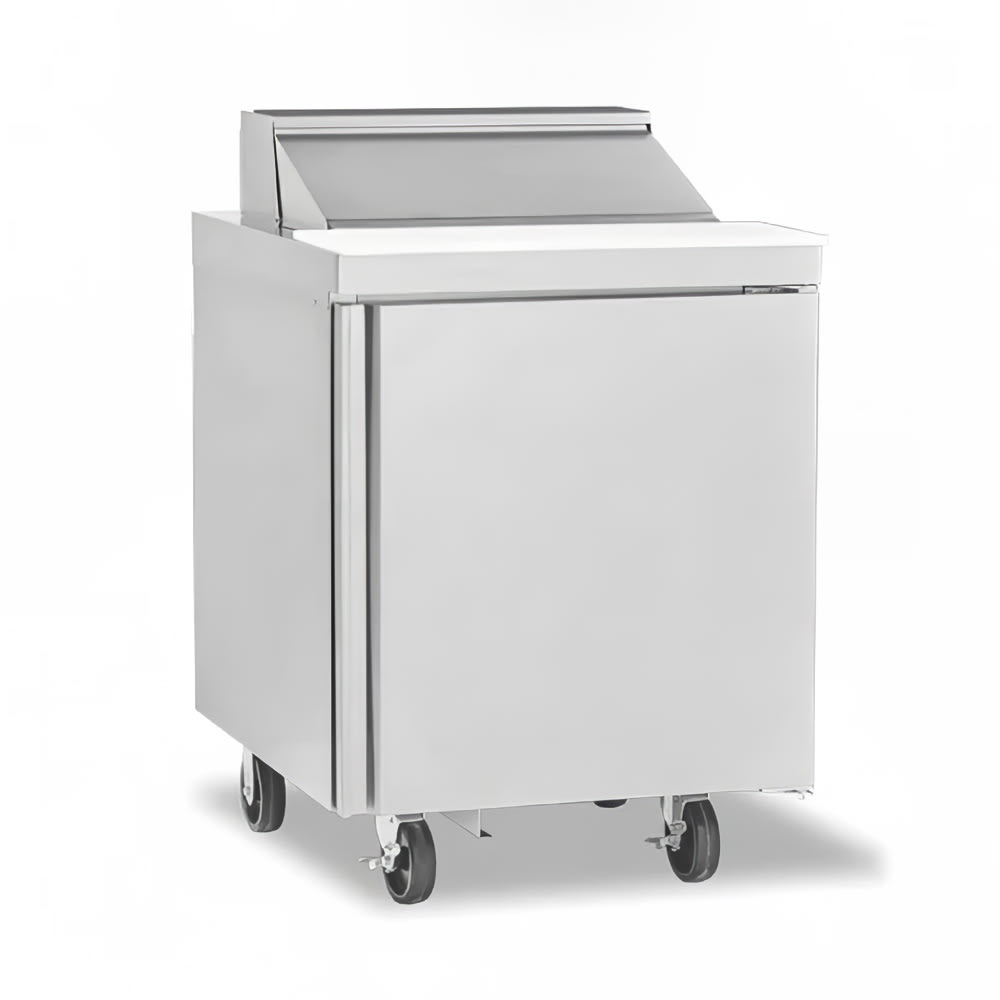 032-4427NP6 27" Sandwich/Salad Prep Table w/ Refrigerated Base, 115v