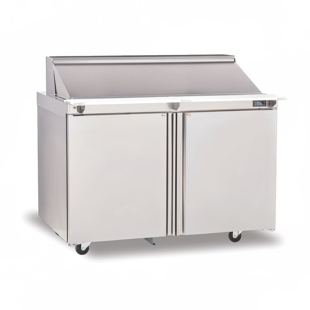 032-4448NP8 48" Sandwich/Salad Prep Table w/ Refrigerated Base, 115v