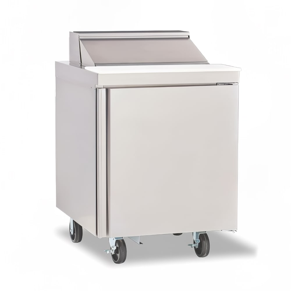 032-4427NP8 27" Sandwich/Salad Prep Table w/ Refrigerated Base, 115v