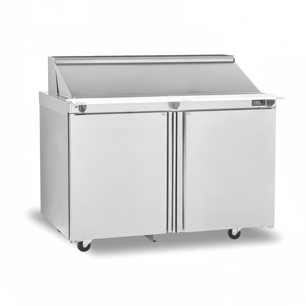 032-4448NP18M 48" Mega Top Sandwich/Salad Prep Table w/ Refrigerated Base, 115v