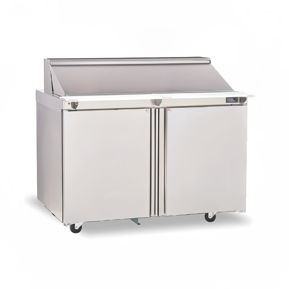 032-4464NP18M 64" Mega Top Sandwich/Salad Prep Table w/ Refrigerated Base, 115v