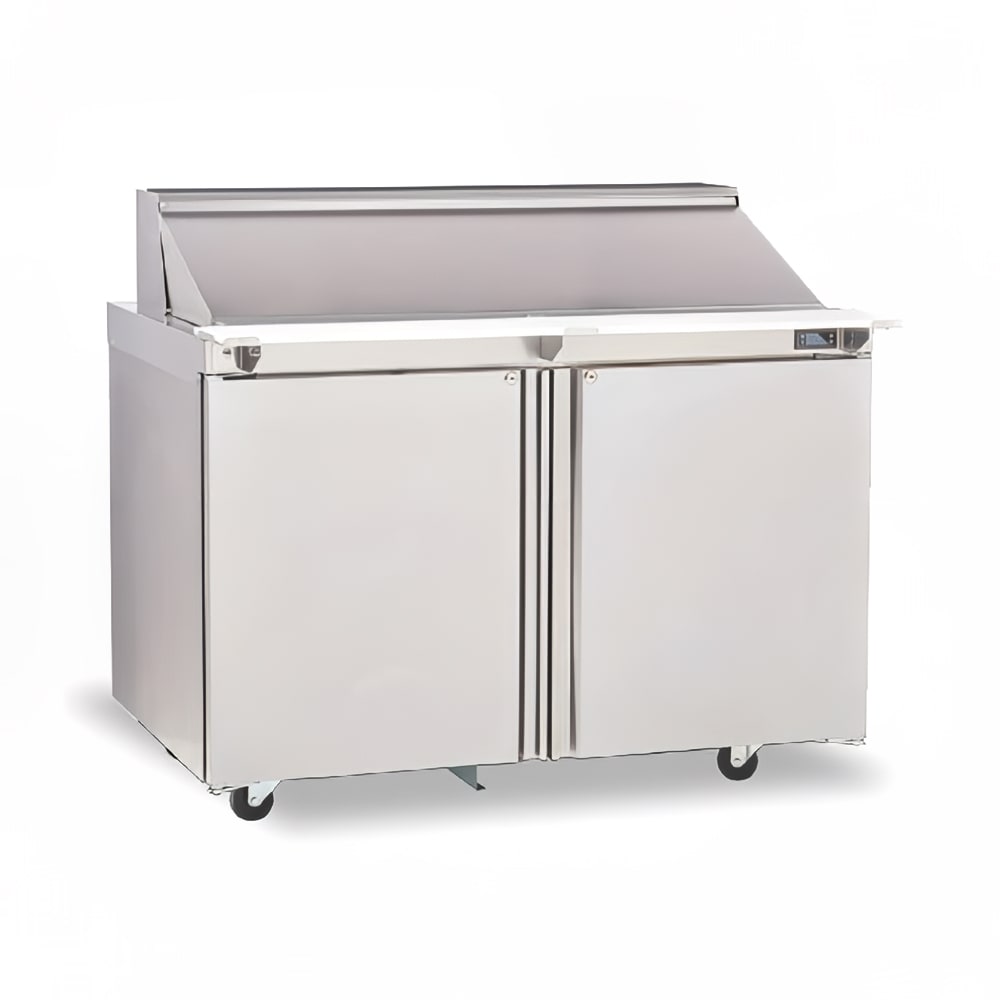 032-4448NP6M 48" Mega Top Sandwich/Salad Prep Table w/ Refrigerated Base, 115v
