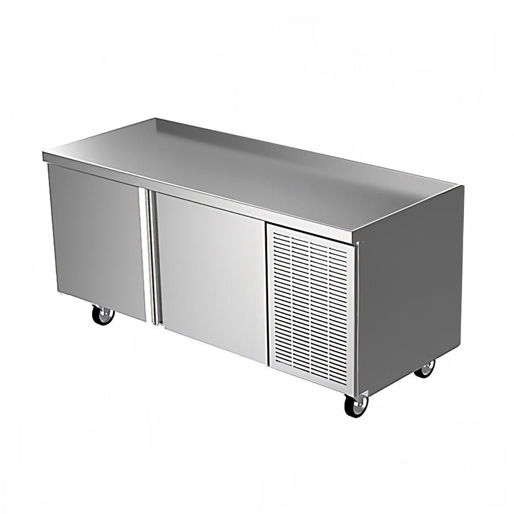 032-18672BUCMP 72" Worktop Refrigerator w/ (2) Sections, 115v