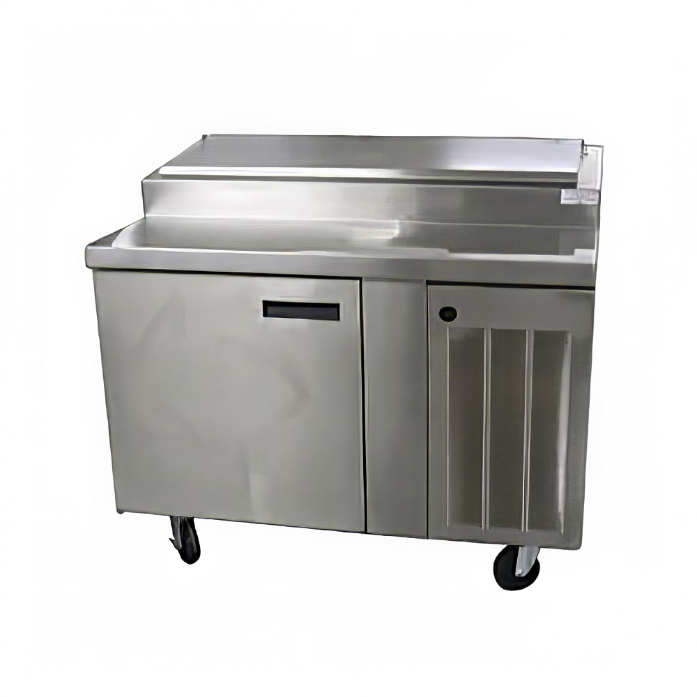 032-18648PTBMP 48" Pizza Prep Table w/ Refrigerated Base, 115v