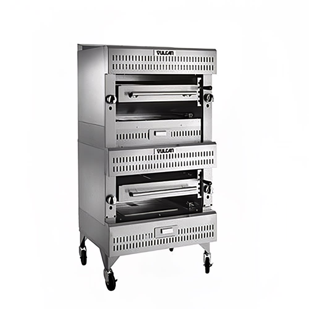 207-VIR1FNG Deck-Broiler w/ Infrared Burners, Refrigerated Base, Natural Gas