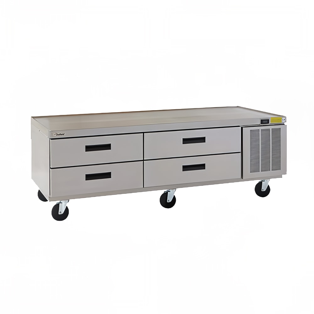 032-F2975CP 75 1/4" Chef Base w/ (4) Drawers - 115v