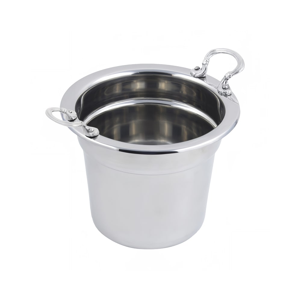 017-5211HR Soup Tureen w/ Round Handles, 8 1/4" Deep, Stainless Steel