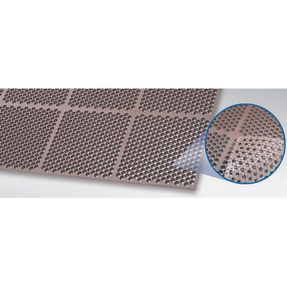 292-2535R33 Honeycomb Mat - 3' x 3', Red