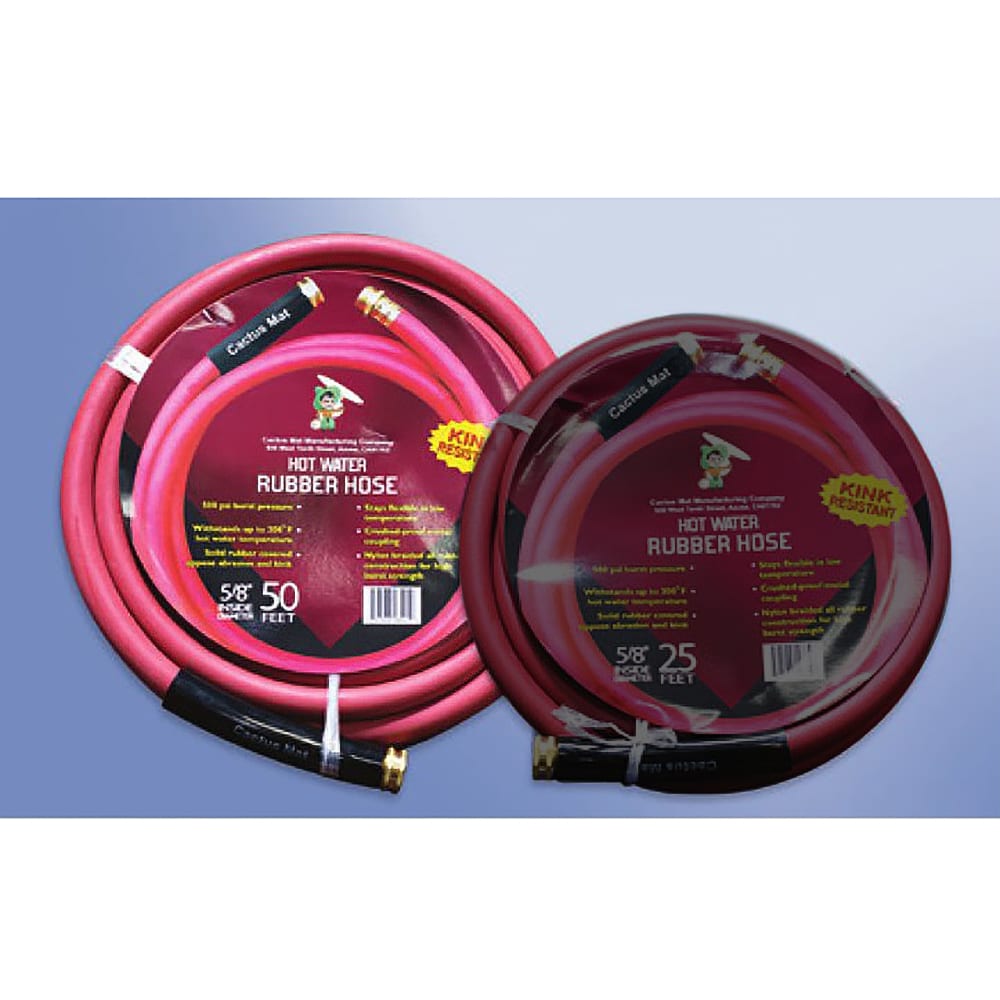 292-724547 Hot Water Hose - 50' x 3/4 Inside Diameter, Red