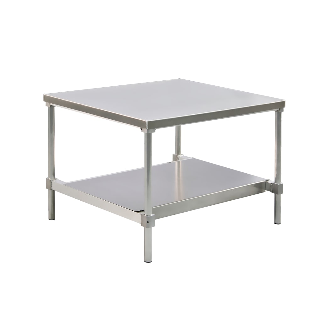 New Age 12472GSU 72" x 24" Stationary Equipment Stand for General Use, Undershelf