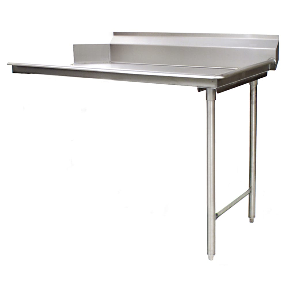 241-CDTR48164 48" Straight Dish Table - Left to Right