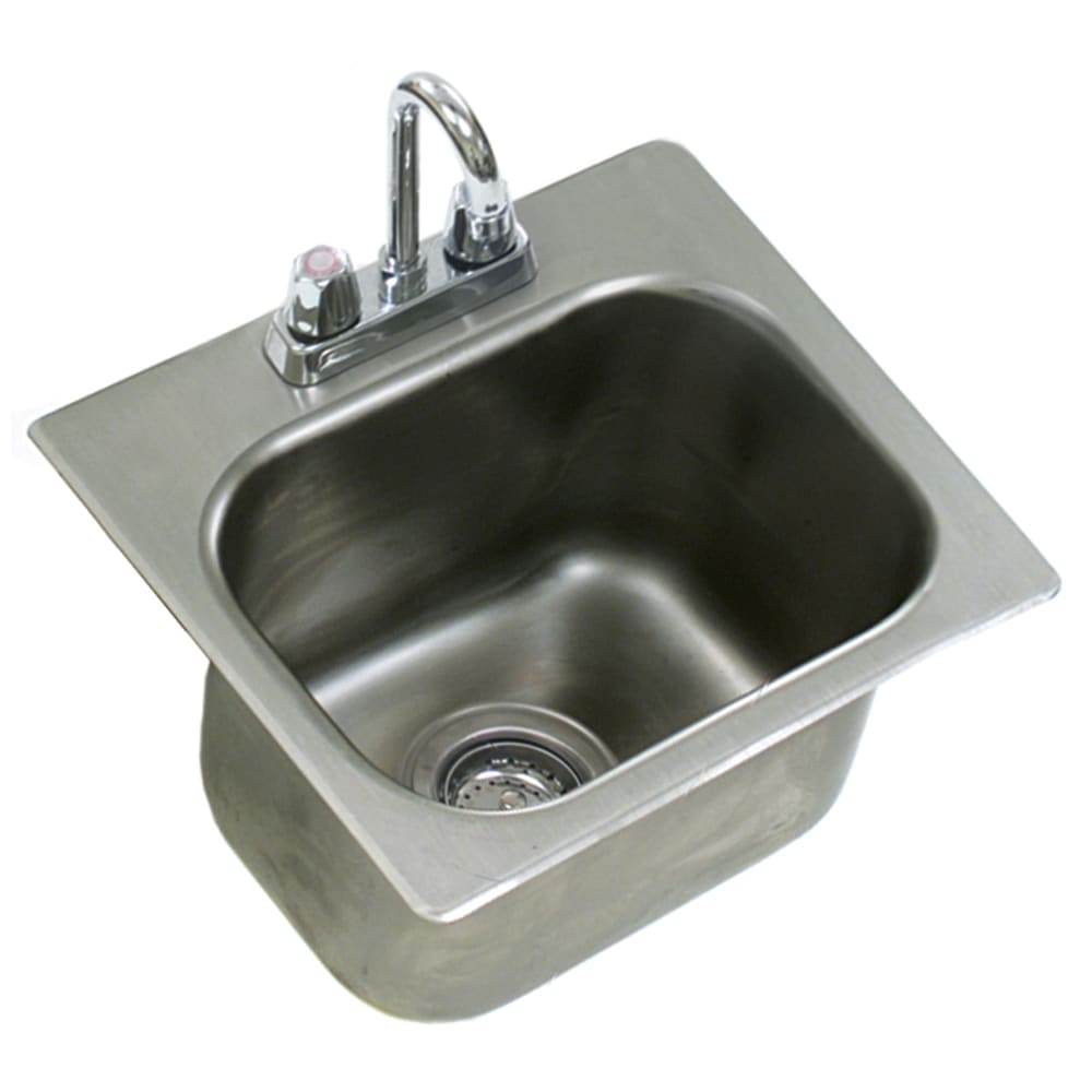 241-SR1416951 (1) Compartment Drop-in Sink - 14" x 16", Drain Included