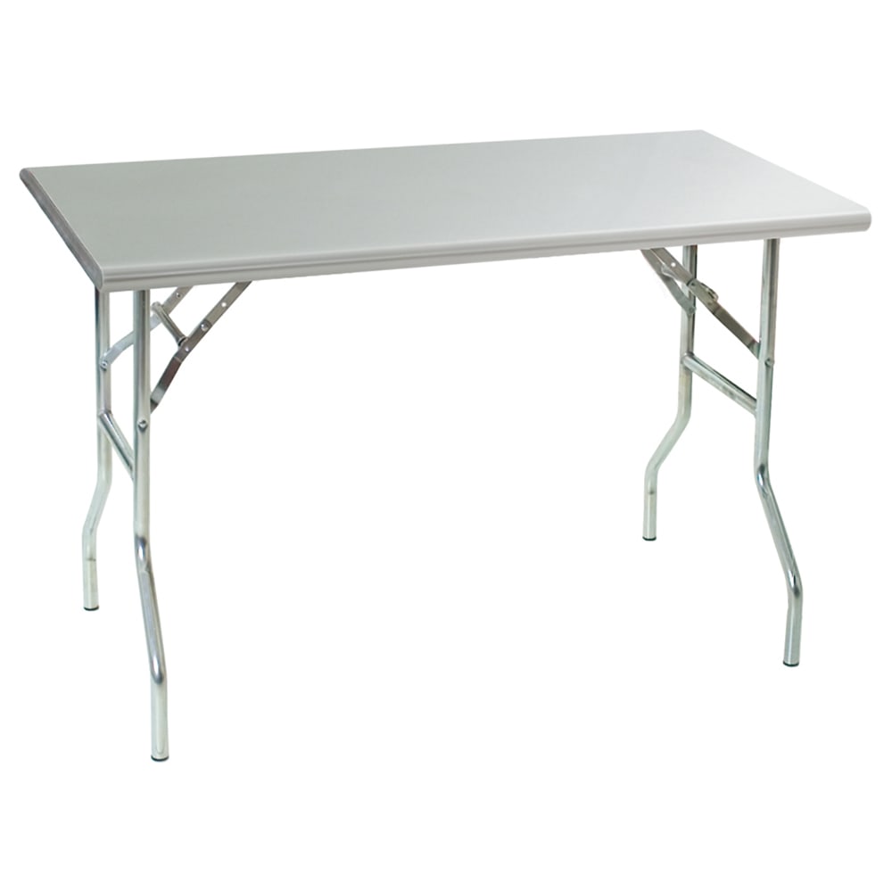 241-T2460F 60" 18 ga Work Table w/ 430 Series Stainless Flat Top