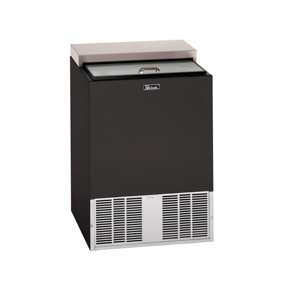 199-FR24RT3 1 Section Glass Chiller w/ 90 Mug Capacity, Black, 120v