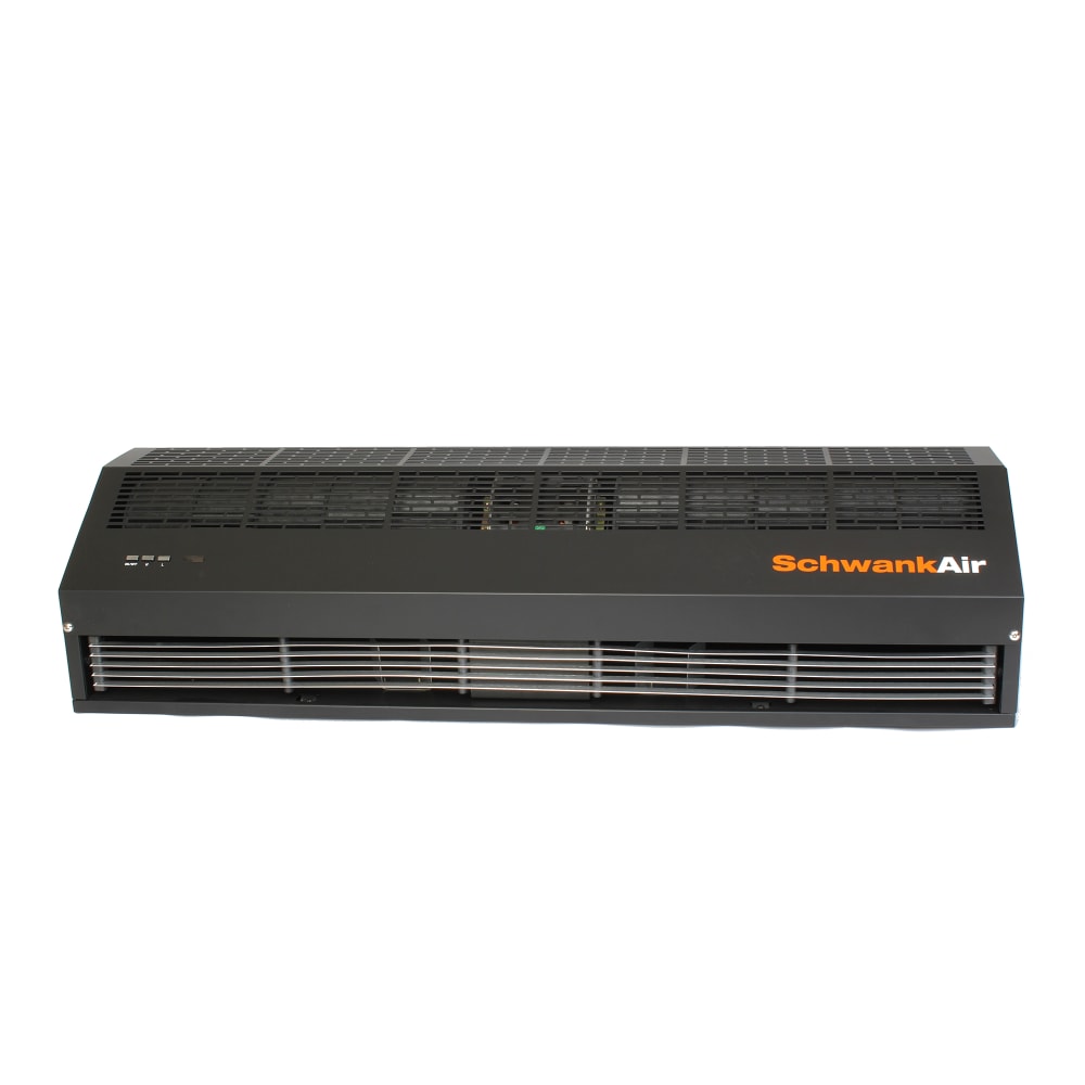 Schwank AC-1060-12-BK 60" Unheated Air Curtain - (2) Speeds, Black, 120v/1ph