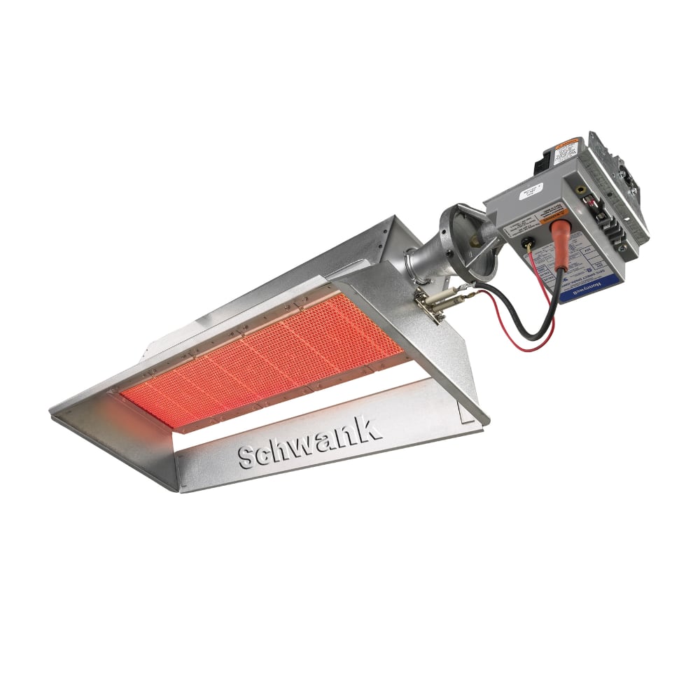 561-EC00100NG 63 3/4" Ceiling Mount Indoor Gas Infrared Heater - 100,000 BTU, Natural Gas
