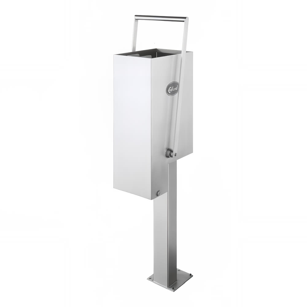 034-CM1000WMSS Wall Mount Manual Can Crusher, Stainless