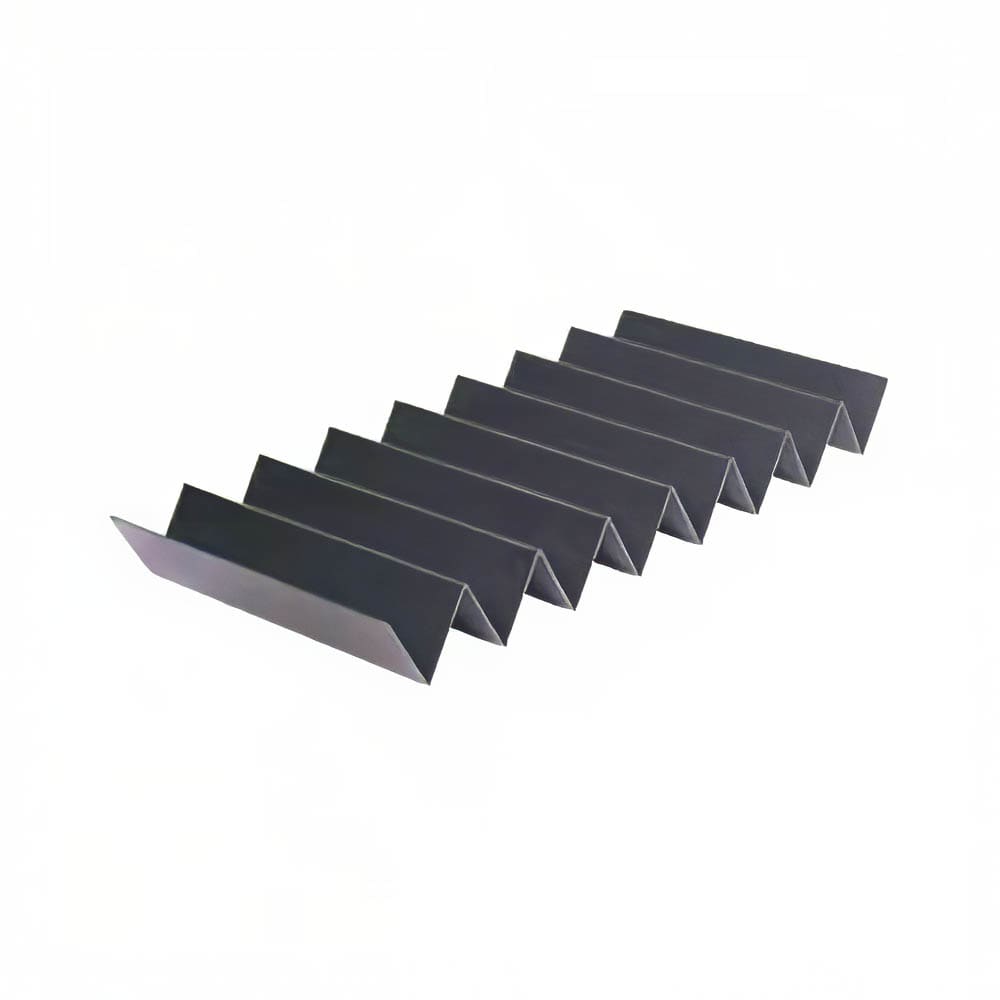 042-8PLTBAG 8 Pleat Hard Coated French Fry Bag Tray