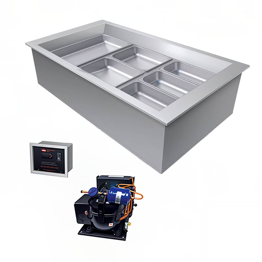 042-CWBR3 45" Drop-In Refrigerator w/ (3) Pan Capacity, Remote, 120v