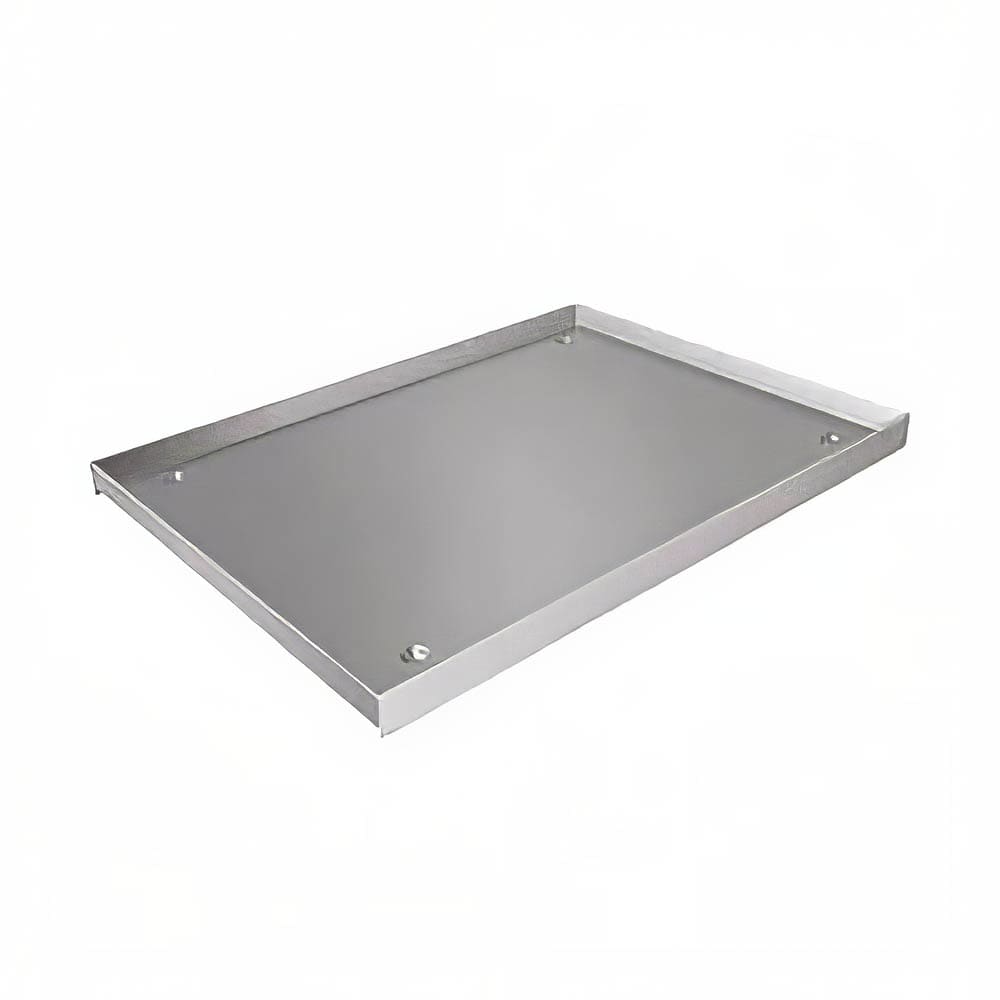 042-CSCLPAN Custom Drip Pan, 20" x 26 3/4" x 1", Stainless