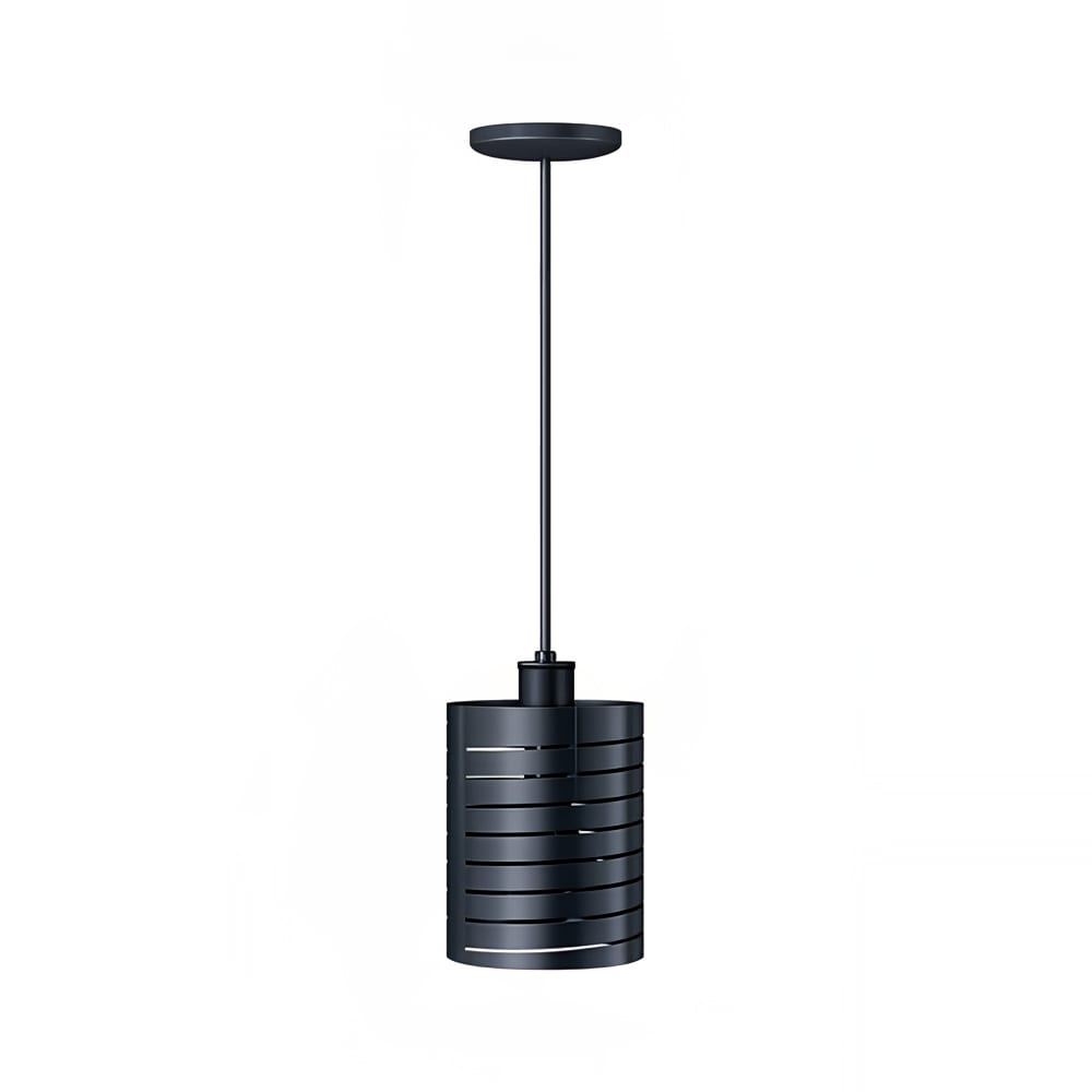 042-DL1100RLBOLDBLK 69 1/2" Ceiling Mount Heat Lamp w/ Retractable Cord - Lower Switch, Bold...