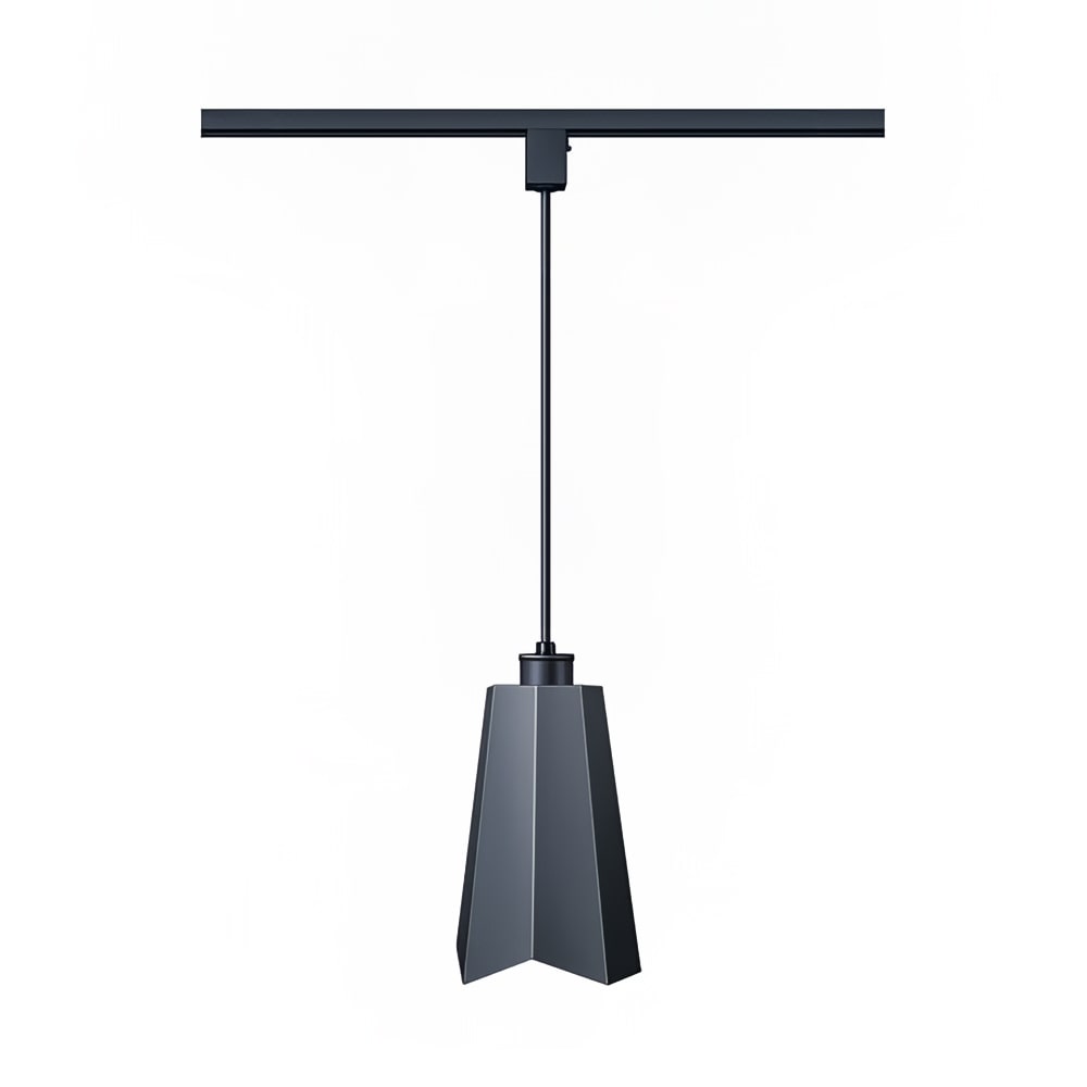 042-DL1400RLBOLDBLK 71 1/2" Ceiling Mount Heat Lamp w/ Retractable Cord - Lower Switch, Bold...
