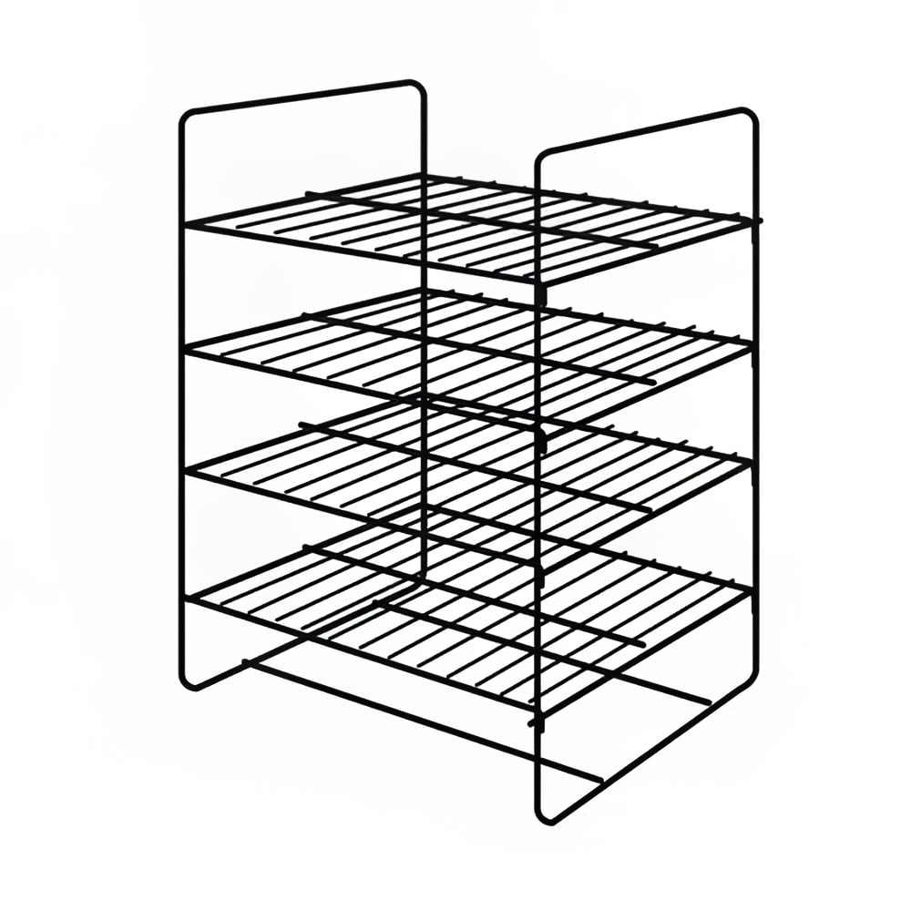 042-FDW4SMP 4 Shelf Multi-Purpose Rack for Heated Merchandisers