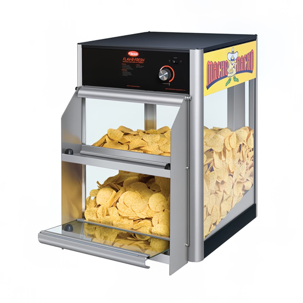 042-FDWD1MN Front Loading Nacho Chip Warmer w/ 25 lbs Capacity, 120 V