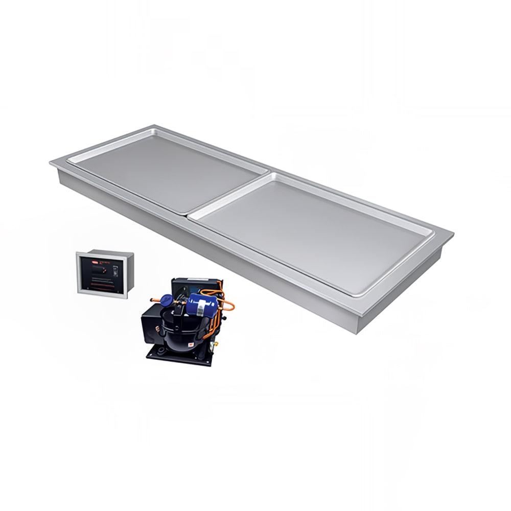 042-FTBRS2 54 47/50" Recessed Frost Top w/ Remote Compressor, 120v