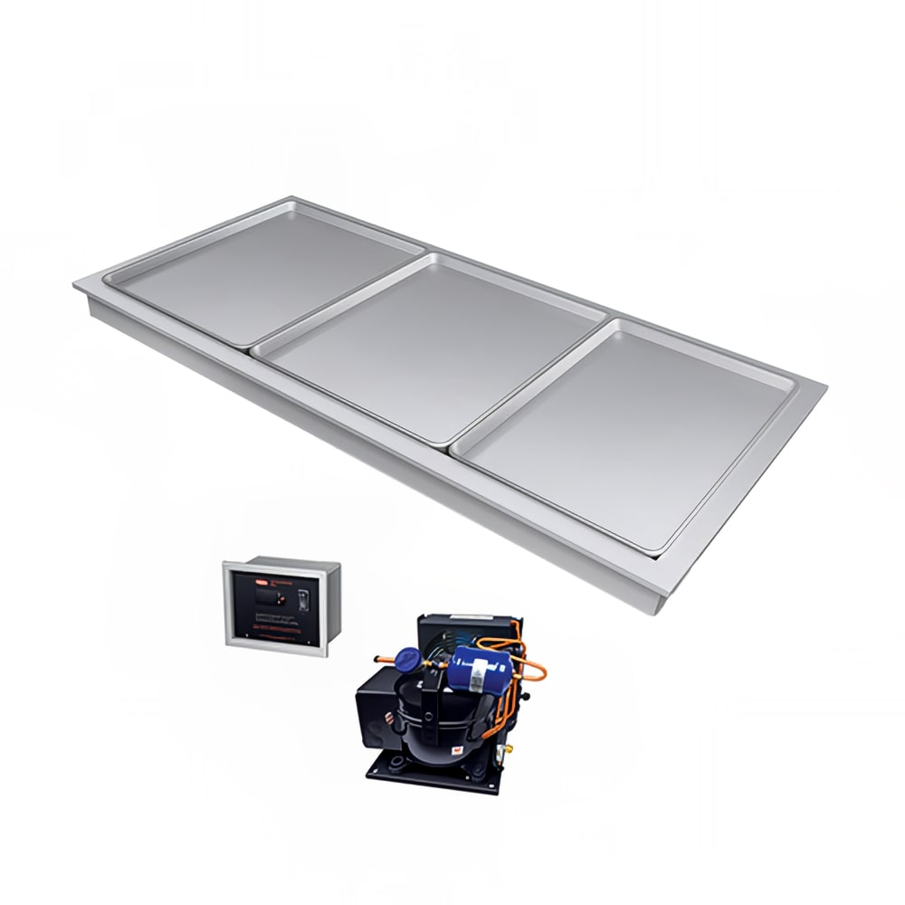 042-FTBR3 56" Recessed Frost Top w/ Remote Compressor, 120v