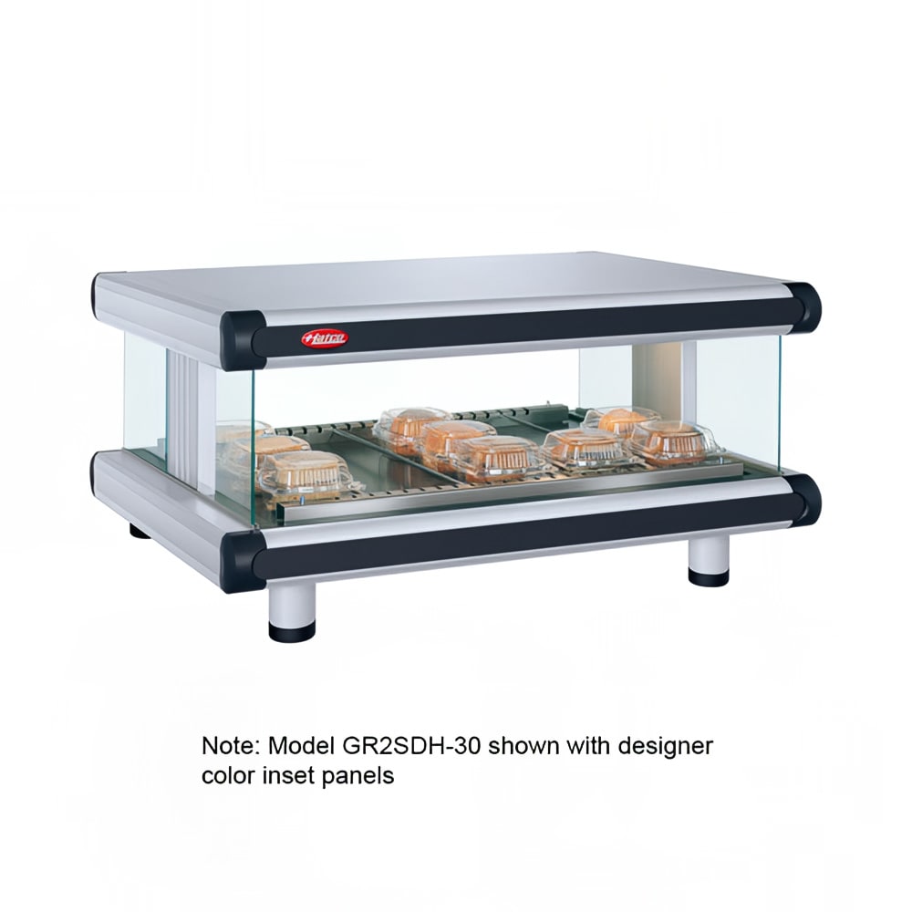 042-GR2SDH36 42 1/4" Self Service Countertop Heated Display Shelf - (1) Shelf, 120v
