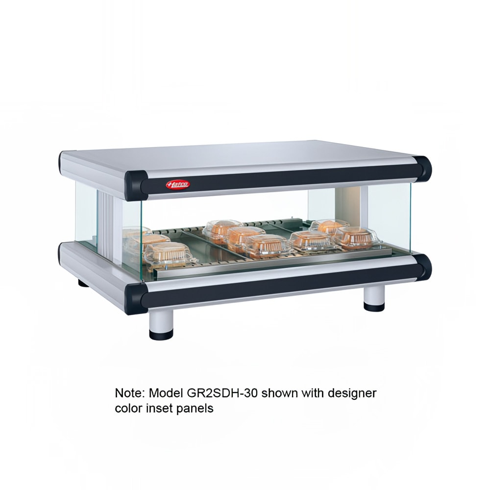 042-GR2SDH42 48 1/4" Self Service Countertop Heated Display Shelf - (1) Shelf, 120v