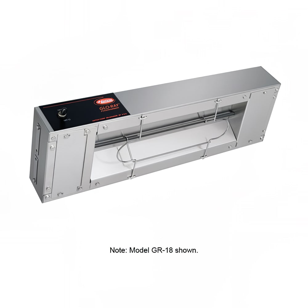 042-GR36120 36" Standard Watts Infrared Strip Warmer - Single Rod, (1) Built In Toggle Contr...