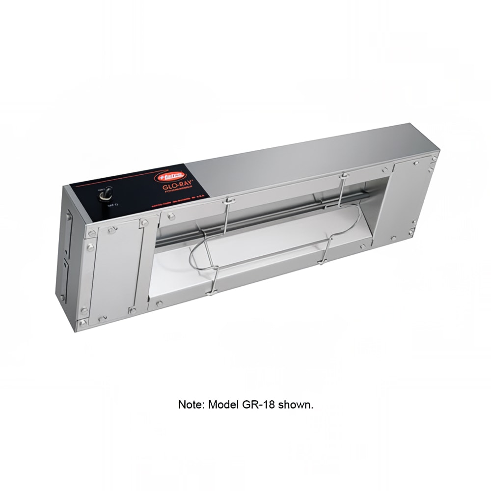 042-GR36240 36" Standard Watts Infrared Strip Warmer - Single Rod, (1) Built In Toggle Contr...
