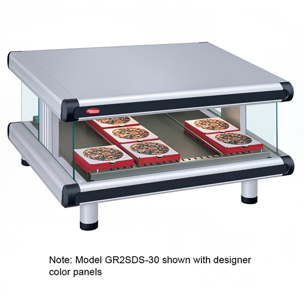 042-GR2SDS48 54 1/4" Self Service Countertop Heated Display Shelf - (1) Shelf, 120v