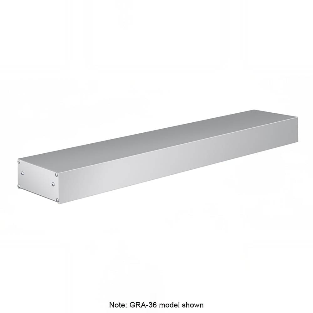 042-GRA72120 72" Standard Watts Infrared Strip Warmer - Single Rod, (1) Built In Toggle Cont...