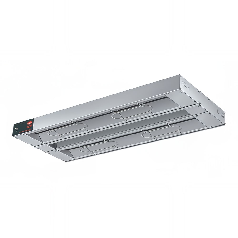 042-GRAH54D3240 54" High Watts Infrared Strip Warmer - Double Rod, (2) Built In Toggle Contr...