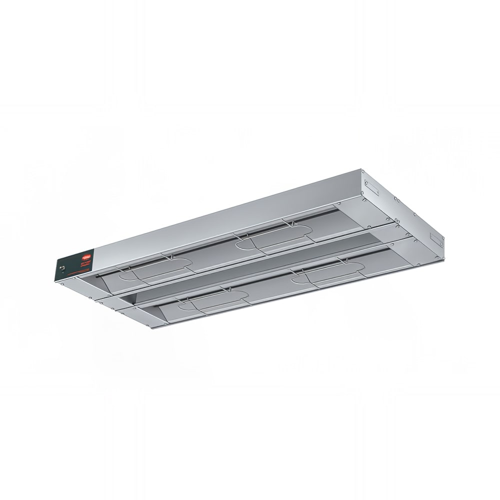 042-GRAH72D6120 72" High Watts Infrared Strip Warmer - Double Rod, (2) Built In Toggle Contr...