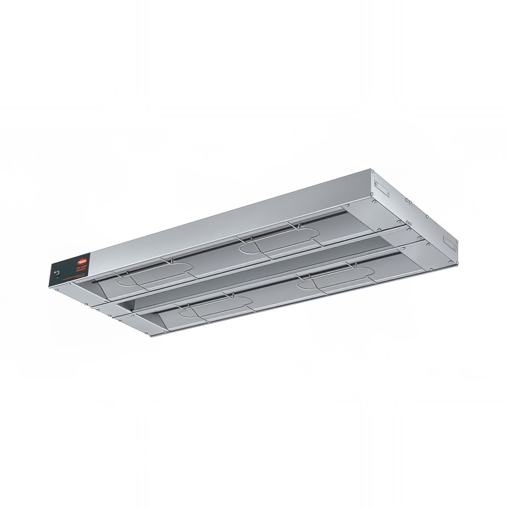 042-GRAH72D3208 72" High Watts Infrared Strip Warmer - Double Rod, (2) Built In Toggle Contr...
