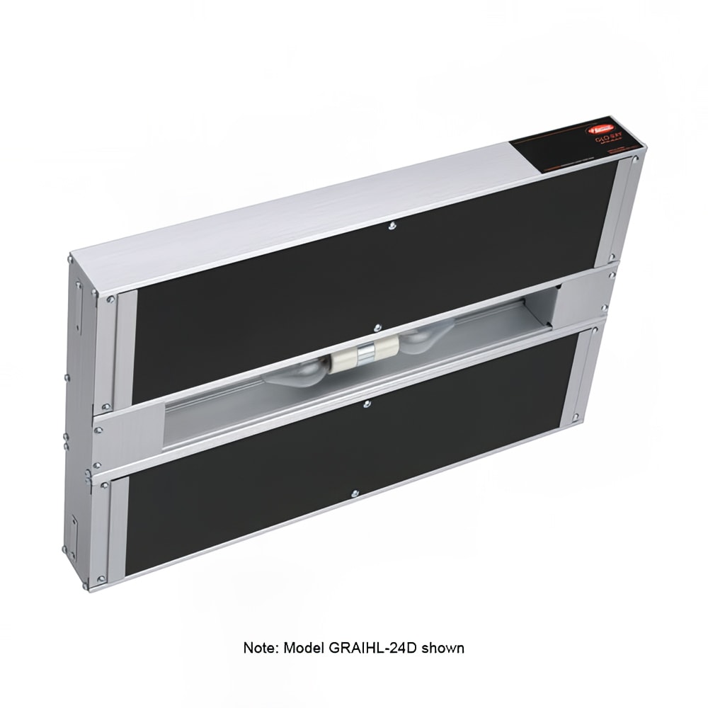042-GRAIHL30D6208 30" High Watts Infrablack Strip Warmer - Double Rod, Remote Control Requir...