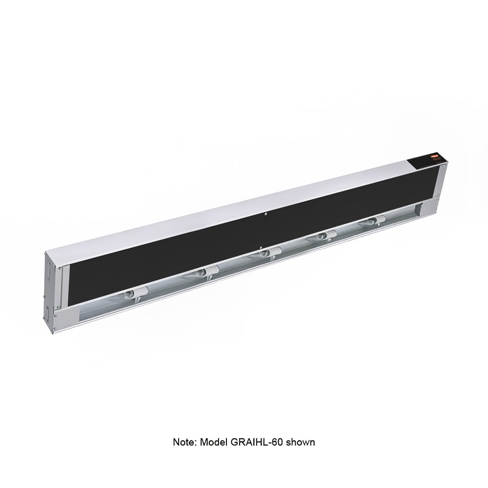042-GRAIHL24240 24" High Watts Infrablack Strip Warmer - Single Rod, Remote Control Required...