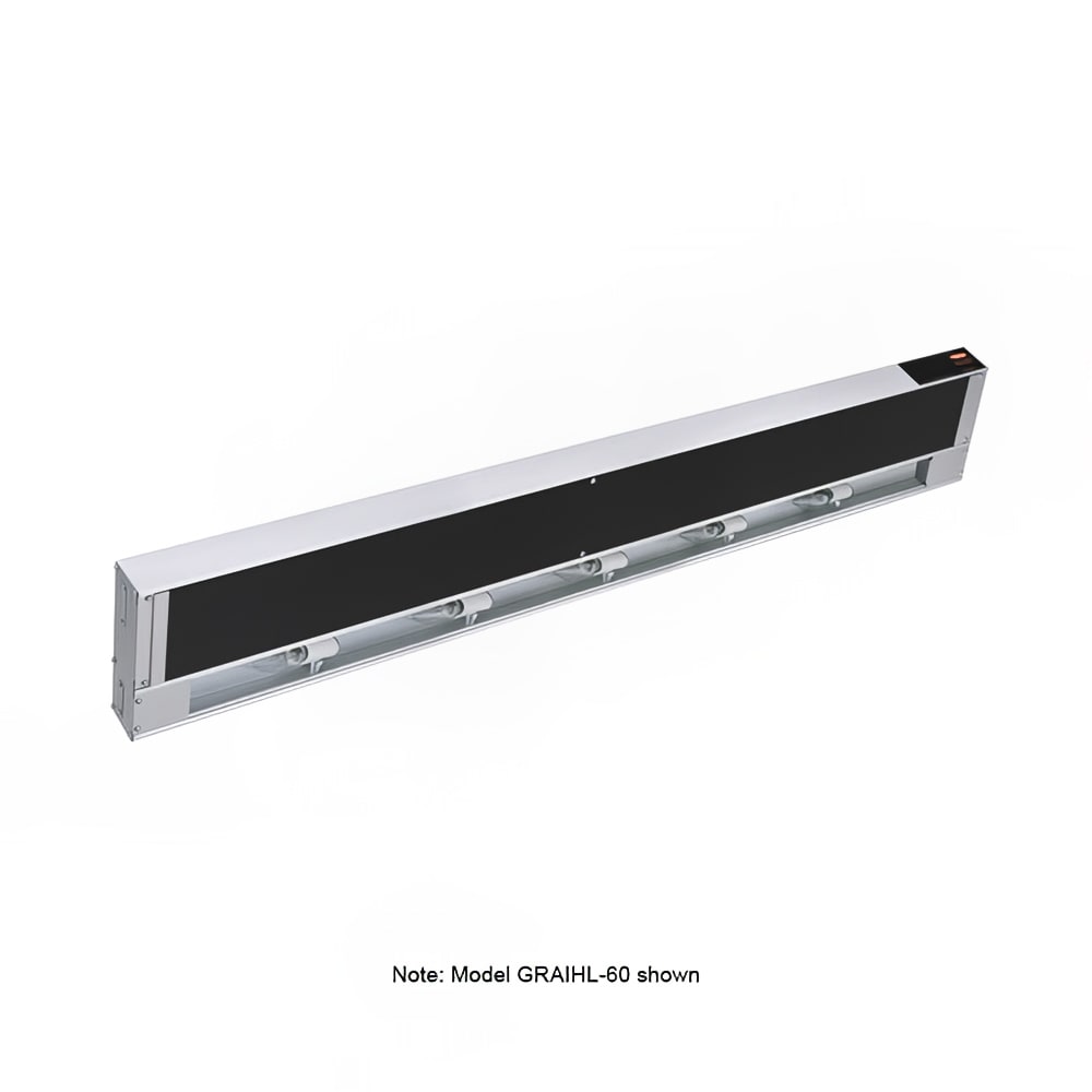 042-GRAIHL72240 72" High Watts Infrablack Strip Warmer - Single Rod, Remote Control Required...