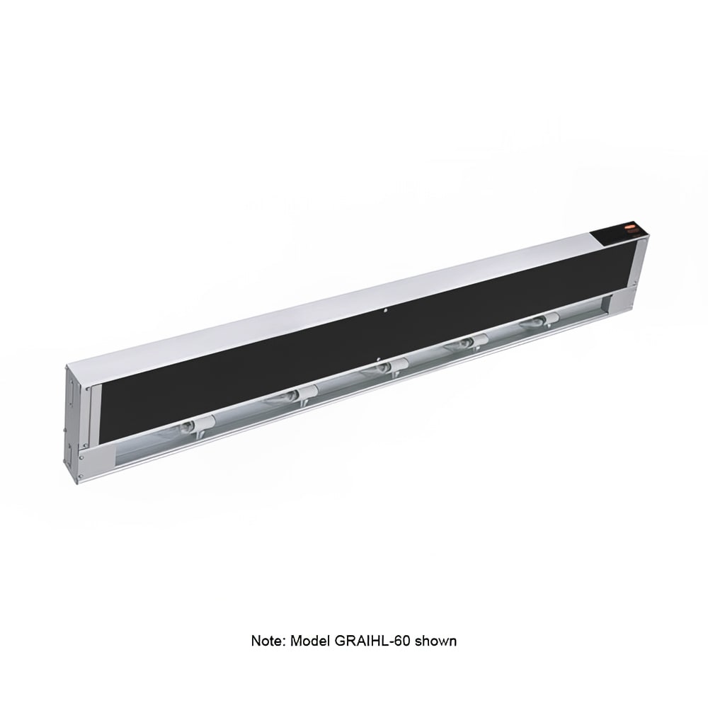 042-GRAIHL60208 60" High Watts Infrablack Strip Warmer - Single Rod, Remote Control Required...