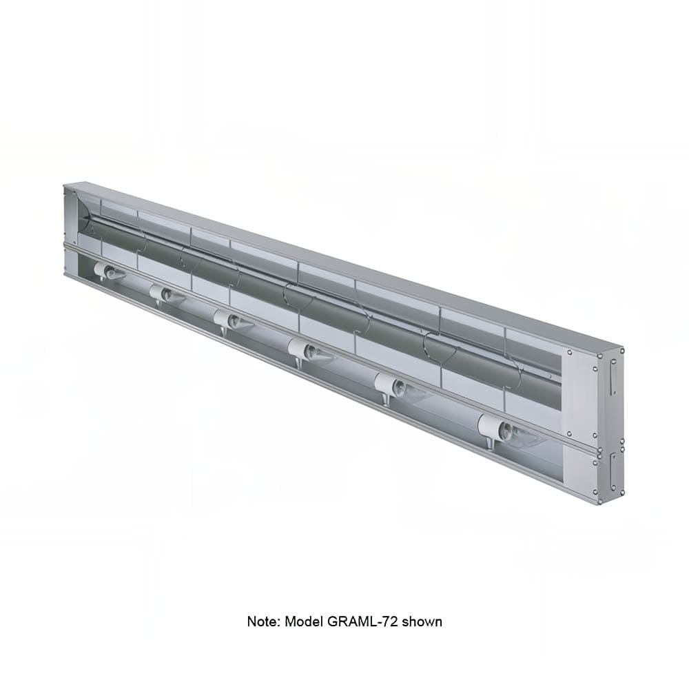 042-GRAML96240 96" Maximum Watts Infrared Strip Warmer - Single Rod, (1) Remote Toggle Contr...