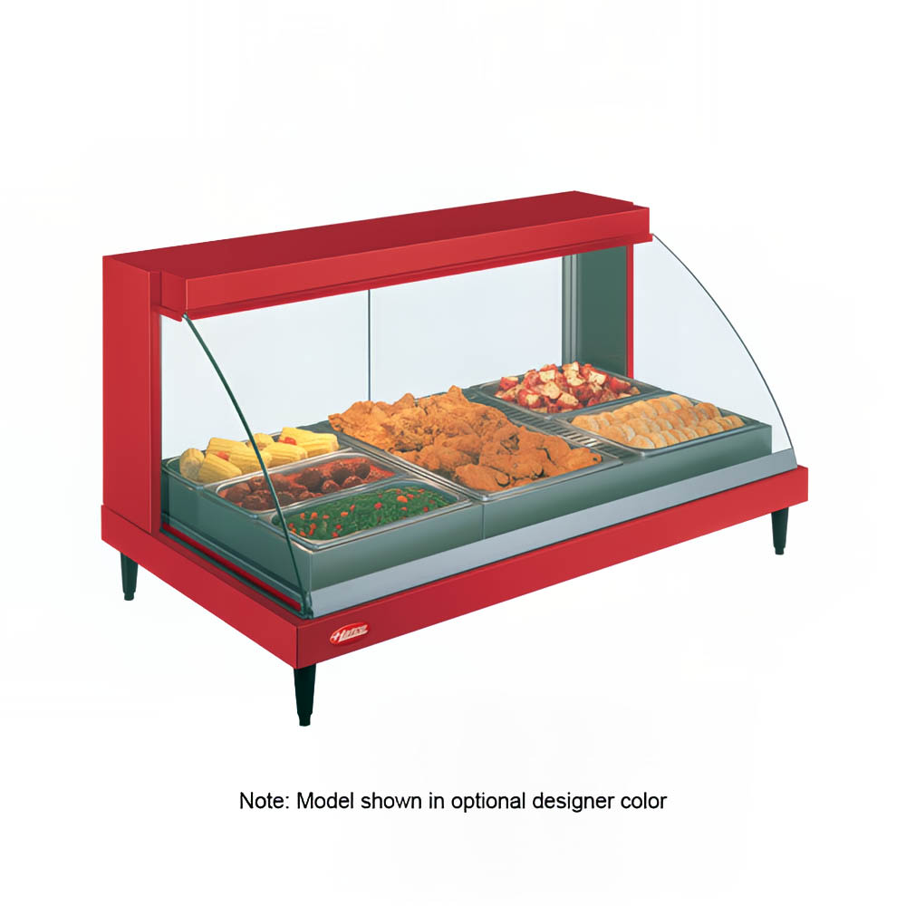 042-GRCDH3P 45 1/2" Full Service Countertop Heated Display Case  - (1) Shelf, 120v