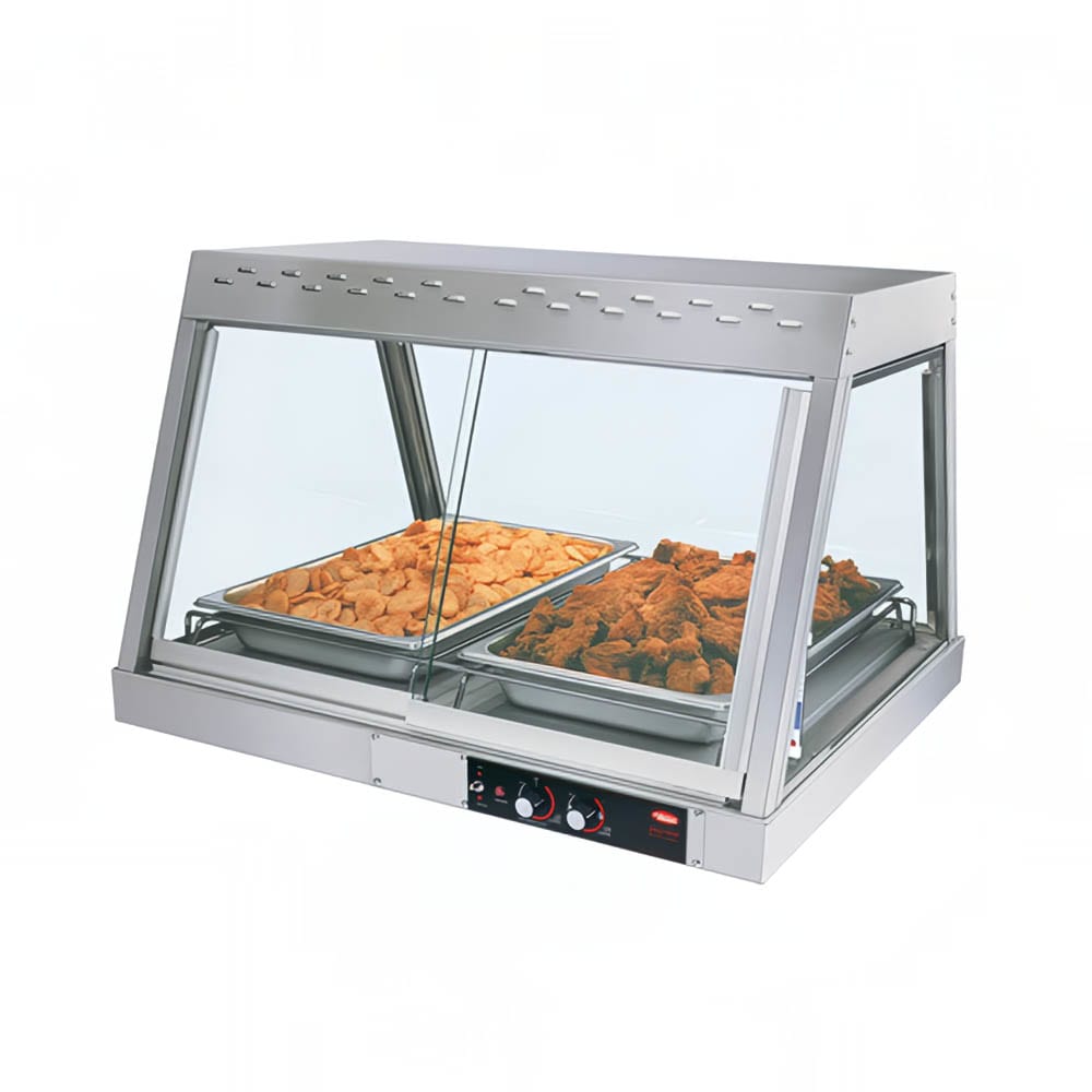 042-GRHD2P 32 1/2" Full Service Countertop Heated Display Case  - (1) Shelf, 120v