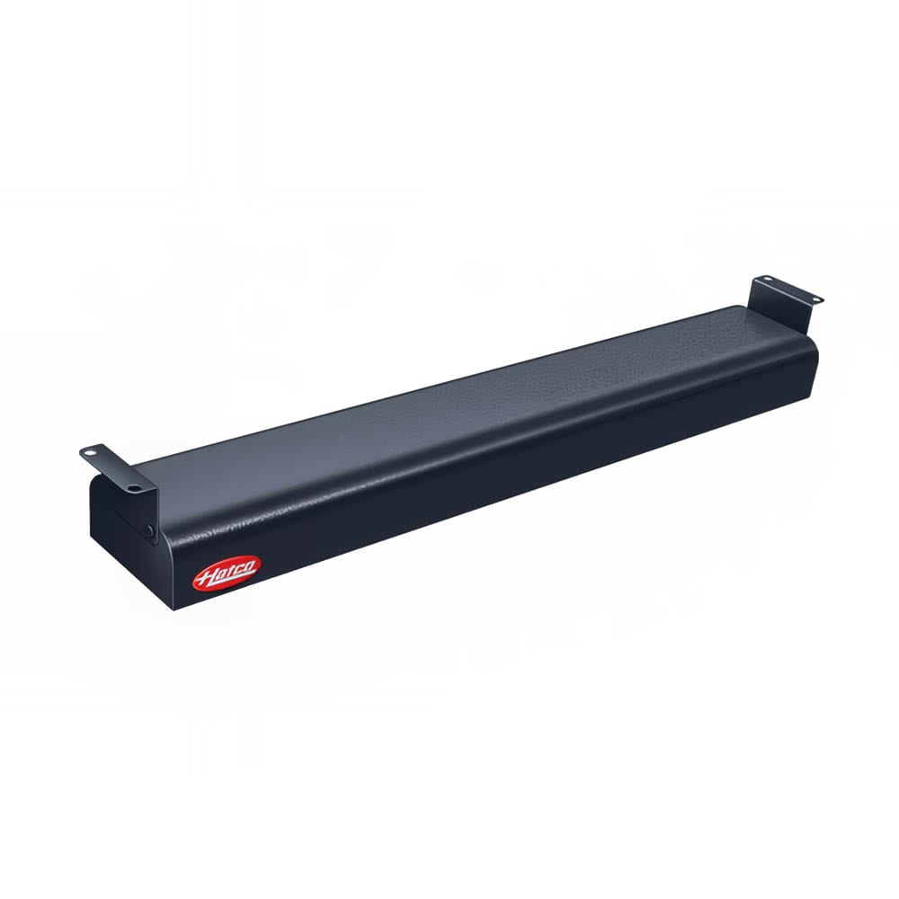 042-GRN24240BLACK 24" Narrow Infrared Strip Warmer - Single Rod, (1) Built In Toggle Control...