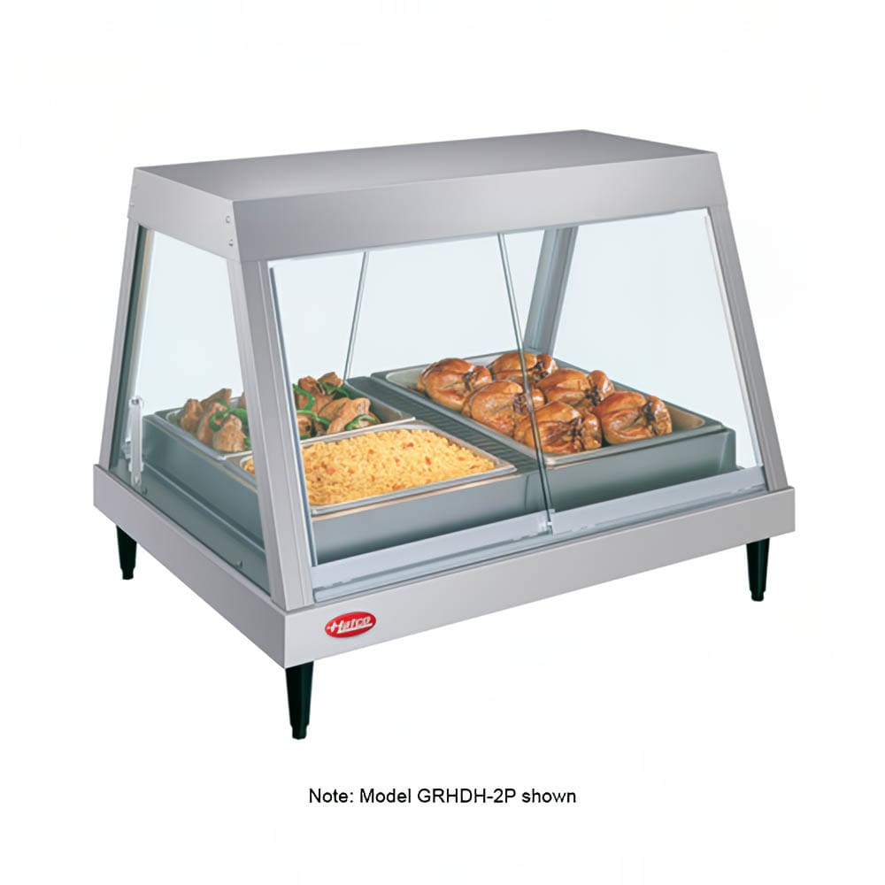 042-GRHDH3P 45 1/2" Full Service Countertop Heated Display Case  - (1) Shelf, 120v