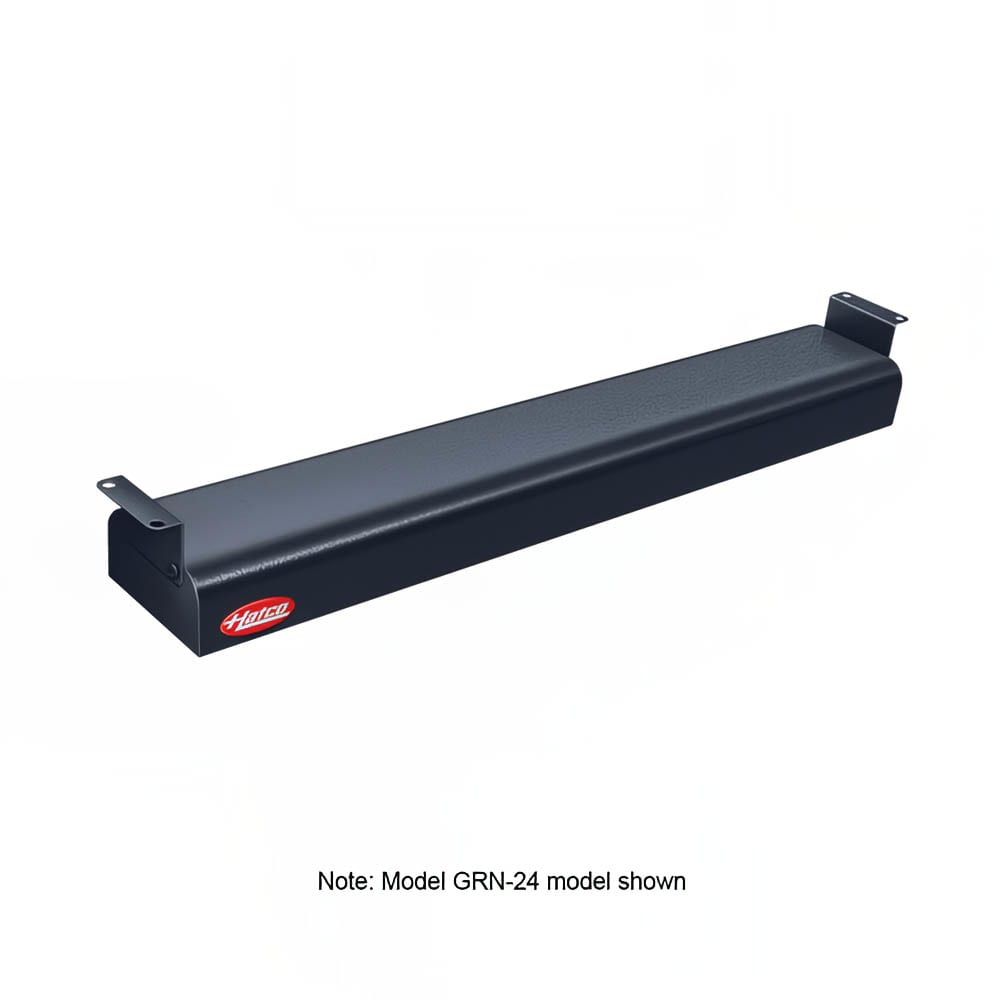 042-GRN42208BLACK 42" Narrow Infrared Strip Warmer - Single Rod, (1) Remote Toggle Control,...